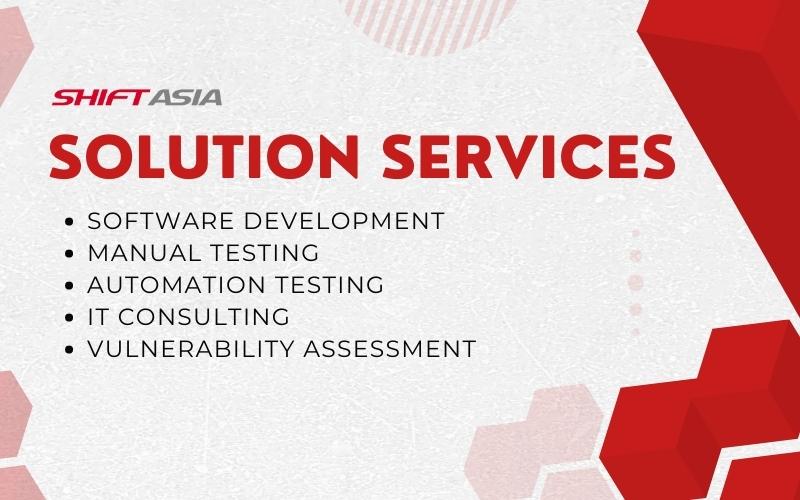 Solution services Shift Asia